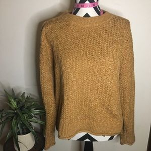 Universal Thread mustard yellow sweater size xl